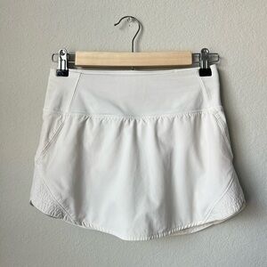 White Lululemon Skort